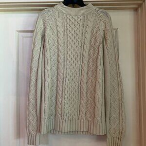 Vintage - Atkinsons - Sweater - Heavy Knit - Preppy - Cream - Sz XL